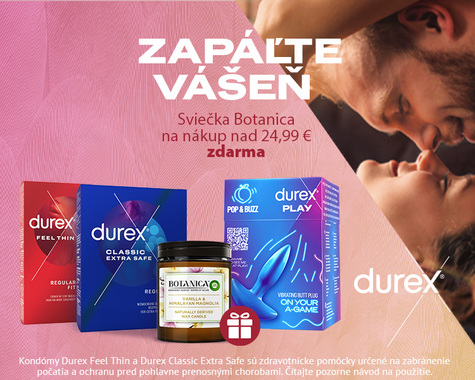 Durex - Darček pri nákupe nad 24,99 €