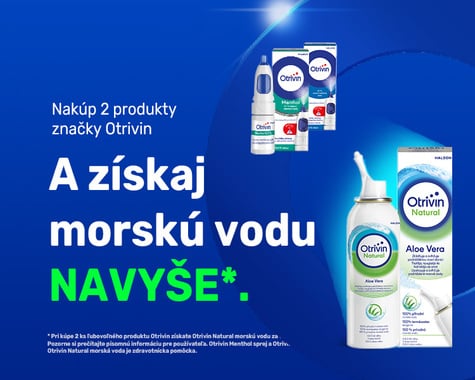Darček k nákupu: Otrivin Breathe Clean Aloe Vera ZADARMO!