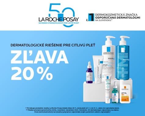 LaRoche-Posay zľava - 20%