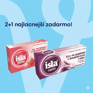 Isla pastilky 2+1 zdarma!