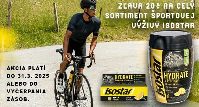 Športová výživa Isostar v zľave - 20 %