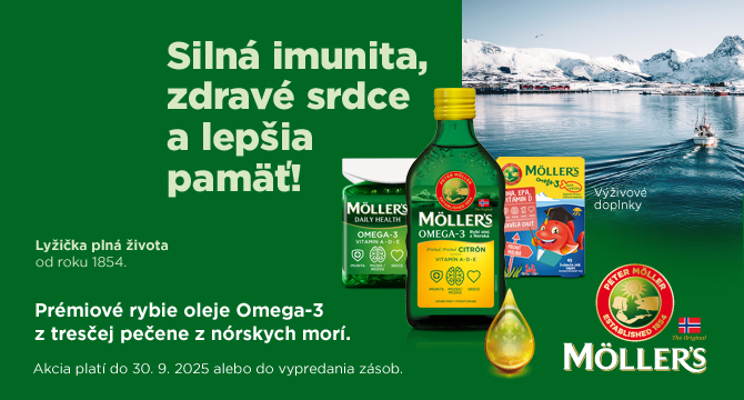 Omega-3 pre celú rodinu – Möller’s