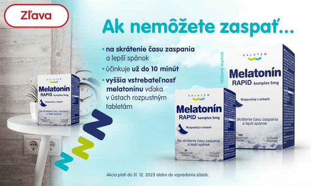 Potrebujete lepší spánok? Skúste melatonín