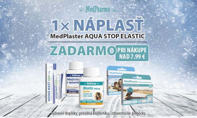 MedPharma - Náplasť MedPlaster ako darček 