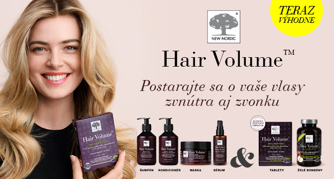 Zľava na vlasové produkty New Nordic