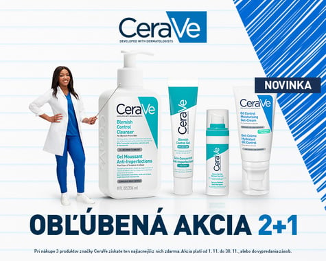 CeraVe 2+1 zdarma!