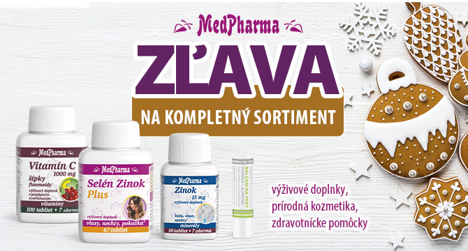Medpharma zľavy na celý sortiment!