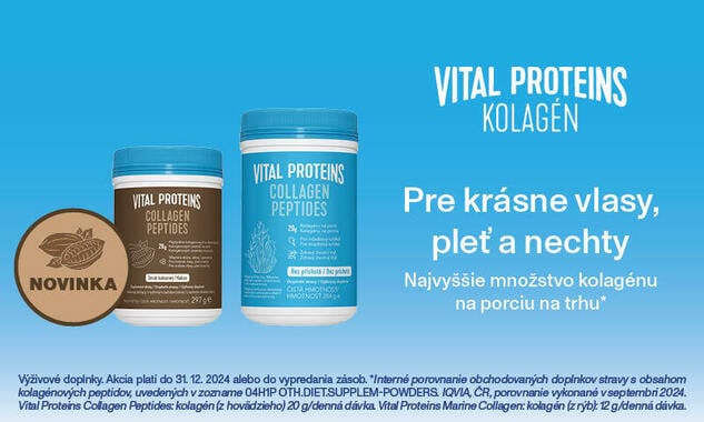 Vital Proteins kolagén - krása začína vnútri