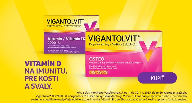 Vigantolvit D3 a Osteo - zľava!