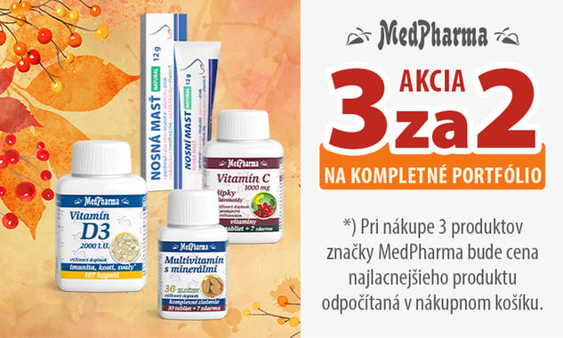 MedPharma 2+1 zdarma!