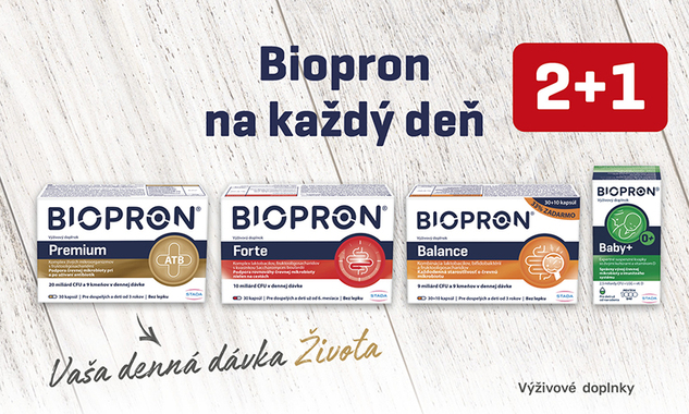 Biopron 2+1 zdarma