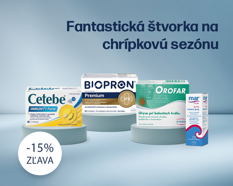 Fantastická štvorka na chrípkovú sezónu -15%!