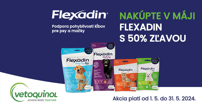 Flexadin - chutný výživový doplnok pre zdravé kĺby mačiek a psov