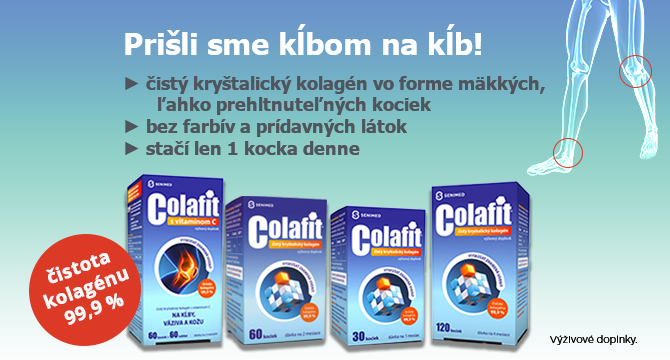 Colafit - čistý kryštalický kolagén - zľavy!
