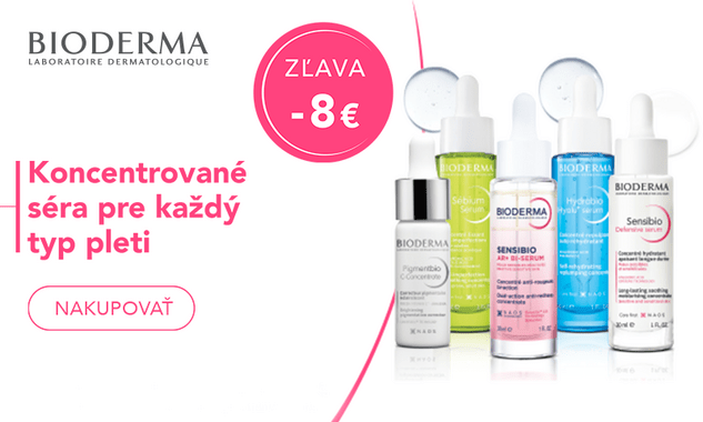 Bioderma - zľava až 8€!