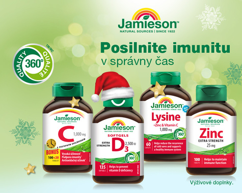 Jamieson - starajte sa o zdravie!