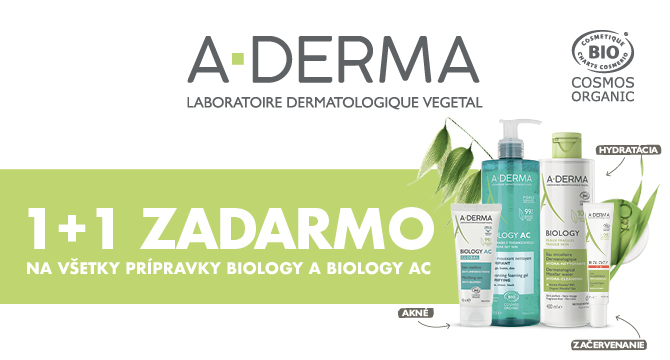 A-Derma 1+1 zdarma!