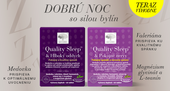 Kvalitný spánok, ktorý si zaslúžite