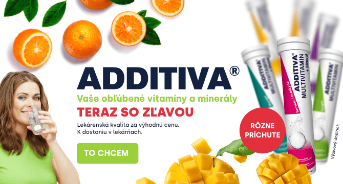 Doplňte vitamíny pre zdravie a imunitu - Additiva so zľavou 30%!