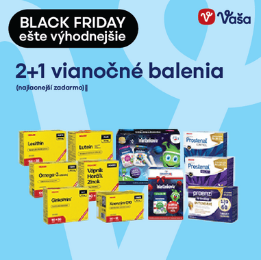 Black Friday: Obľúbené Walmark doplnky 2+1 zdarma!