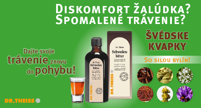 Dr. Theiss - Švédske kvapky - zľava 20%