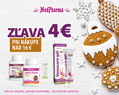 Dodatočná zľava 4 € na MedPharma