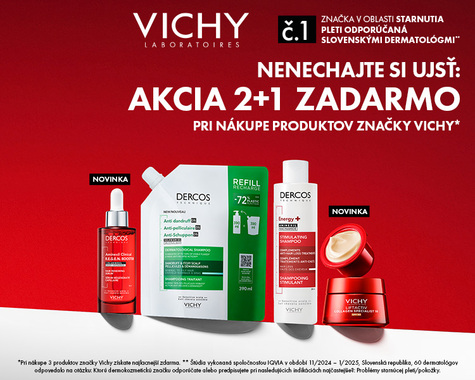 Vichy 2+1 zdarma!