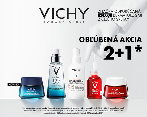 Vichy 2+1 zdarma!
