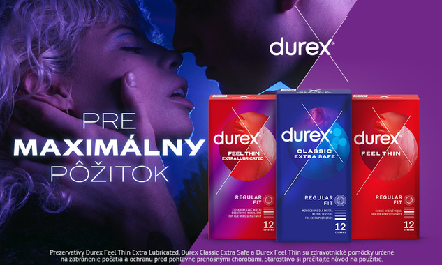 Rozprúďte vášeň s Durex – teraz so zľavou!