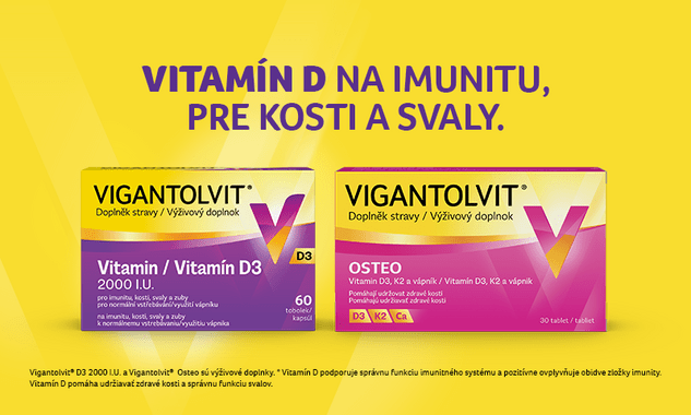 Vigantolvit D3 a Osteo - zľava!