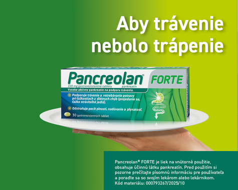Trávenie bez ťažkostí – Pancreolan forte teraz v akcii!