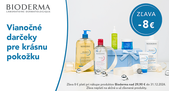 Bioderma zľava 8€!