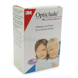 3M Opticlude Standard Maxi Očná náplasť ortoptická na liečbu strabizmu (5,7 x 8 cm)