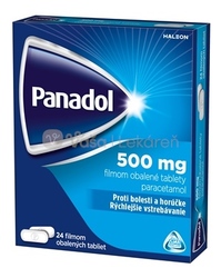 Panadol 500 mg Proti horúčke a bolesti