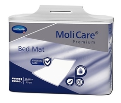 MoliCare Premium Bed Mat 9 kvapiek Absorpčné podložky (60 x 60 cm)
