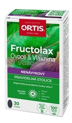 Fructolax Ovocie a vláknina Tablety s rebarborou