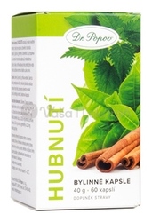 Dr. Popov Bylinné kapsuly Chudnutie