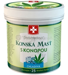 SwissMedicus Konská Masť s Konopou chladivá