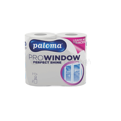 Paloma Pro Window Perfect Shine Papierové utierky 1-vrstvové
