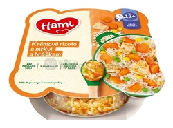 Hami Príkrm Krémové rizoto s mrkvou a hráškom (od ukonč. 12. mesiaca)