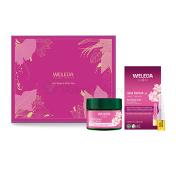 Weleda Brightening Face Care Wild Rose &amp; White Tea DUO (Darčekový set)
