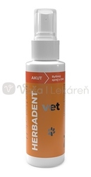 Herbadent Vet Akut Bylinný ústny sprej s chlórhexidínom pre psy a mačky