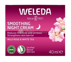 WELEDA Divoká ruža a biely čaj Rozjasňujúci nočný krém