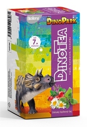 Biogena DinoTea Detský bylinný čaj Šípka, rumanček, medovka (od ukončeného 7. mesiaca)