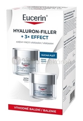 Eucerin Hyaluron-Filler + 3x Effect Duo balíček (suchá pleť)