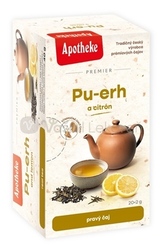 Apotheke Premier Čaj Pu-erh a citrón