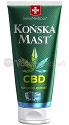 SwissMedicus Konská Masť s CBD chladivá