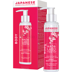 Hada Labo Tokyo Anti-Aging Night Body Serum Spevňujúce telové mlieko