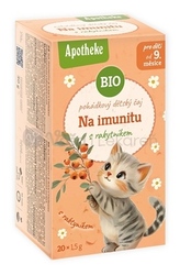 Apotheke Rozprávka BIO Detský čaj Na imunitu s rakytníkom (od ukonč. 9. mesiaca)