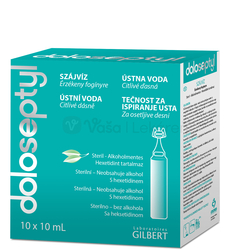 Doloseptyl Ústna voda na citlivé ďasná bez alkoholu